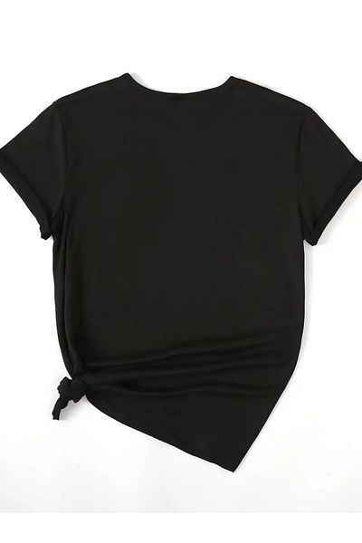 LEIVOR T-Shirt - Black - Regular fit