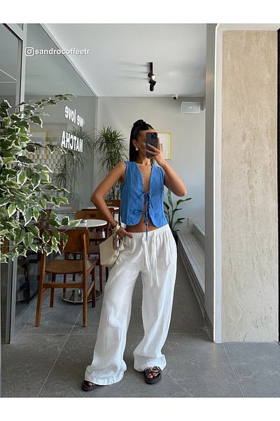 mydukkan.co Muslin Fabric Trousers