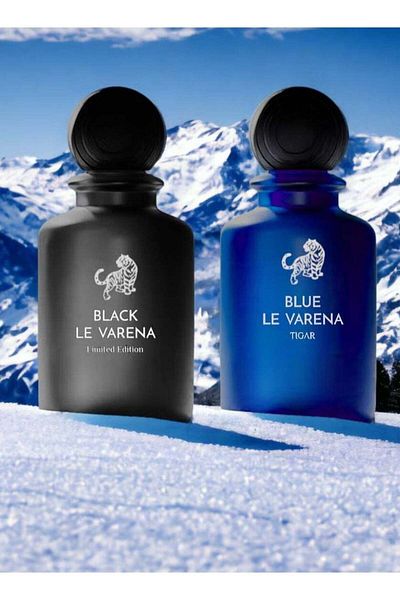 Laverne High-Performance Duo Perfume Set - Blue Laverne Tiger & Black Laverne Limited Edition 100ml
