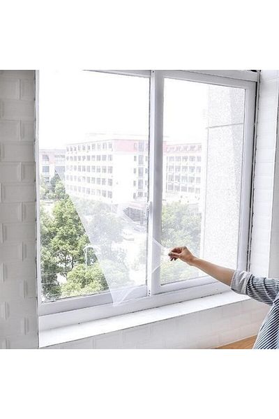 BellevieStore BUFFER® Double Sash Window Fly Screen Compatible with All Glass Windows Doors