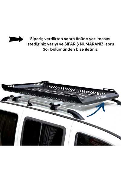 AnkaraTavanPort ATP TAVAN SEPETİ 100X160CM İSME ÖZEL ARA ATKISI OLAN HER ARAC...