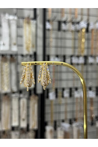 XUPING JEWELRY 18K altın kaplama gold çelik küpe paslanmaz kararmaz