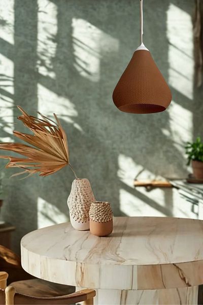 Findify Store Modern Pendant Lamp Knitted Design Chandelier Medium Size Coffee Living Room Living Room Study Room Vegan Pla