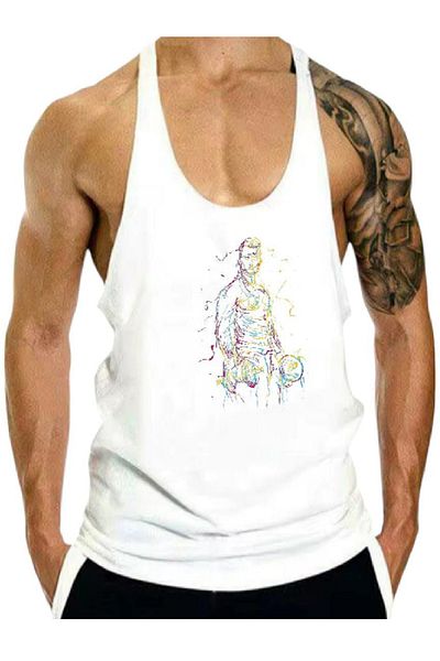 MUTLUGYM - Fitness Gym Tank Top Athlete Training Tank Top