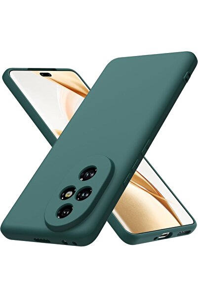 Rivor Honor 200 Pro Uyumlu Kılıf Kamera Çıkıntılı İpeksi Yumuşak Dokulu Dayan...