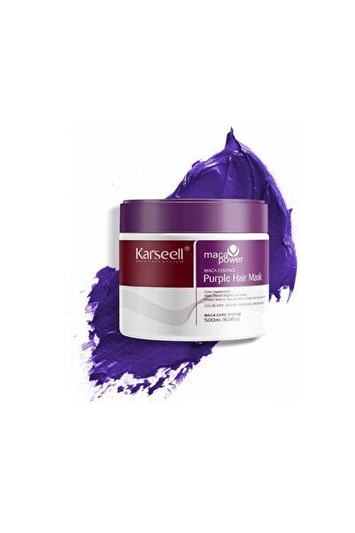 Karseell قناع الشعر الأرجواني باور ماكا من كارسيل - 500 مل