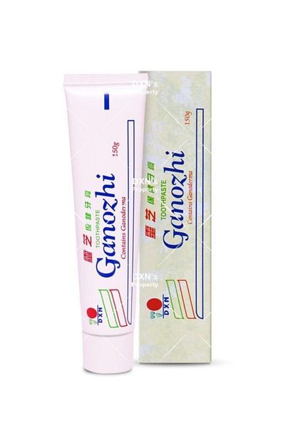 DXN Ganozhi Gano Organic Toothpaste with Fresh Ganodermal 150 Gr 2 Li (Two Pieces)