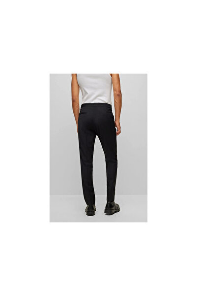Hugo Boss Zip-off pants for men in black