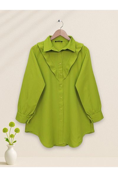 Modamorfo Cămașă cu model în V în față -F.Green