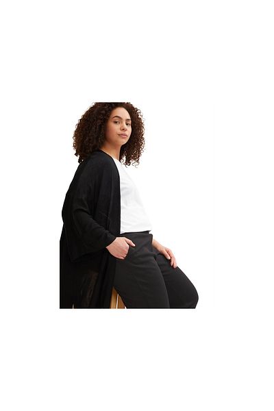 Tom Tailor Strickjacke für Damen in schwarz