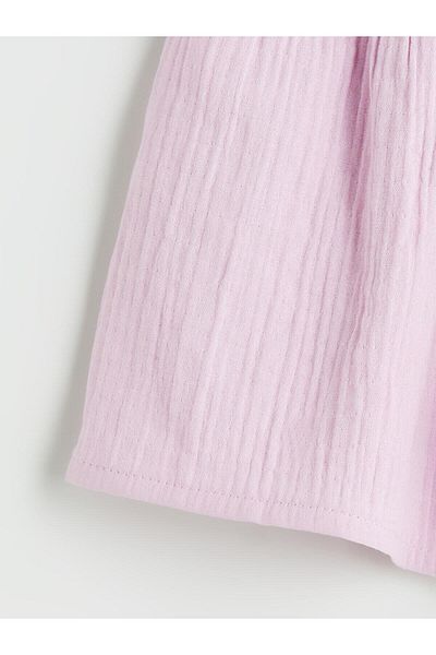 LC Waikiki Pantaloni scurți de bază pentru fete LCW Kids cu talie elastică (S5)