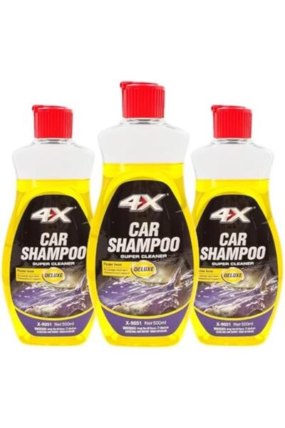 Generic شامبو السيارات 4X سوبر كلينر ديلوكس 500 مل، تركيبة رغوية قوية للمعان وحماية الطلاء