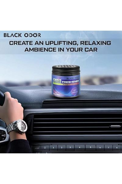 Black Odor Anti-tobacco & Orange Air Freshener Combo 360g - Car & Home Long-lasting Aroma