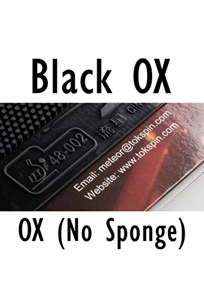 Choice 9012 PRO Black OX METEOR 9012 PRO Table Tennis Semi-long Chop Block In...