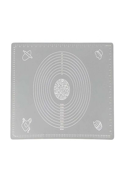 Velixo Food Grade Silicone Dough Board, Non-slip, Heat & Tear Resistant, Measured, Flexible, Easy To Clean