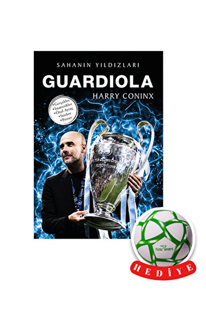 Parodi Yayınları Sahanın Yıldızları Guardiola(Poster-Kart-Sticker ve Futbol T...