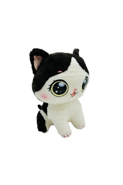 BaoBao Soft and fluffy black kitten, 20cm - adorable toy for children