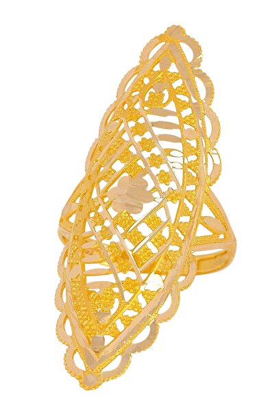 CiGOLD Taşsız Yüzük 14 Ayar Altın 4.55 gr Oa-k21701029041