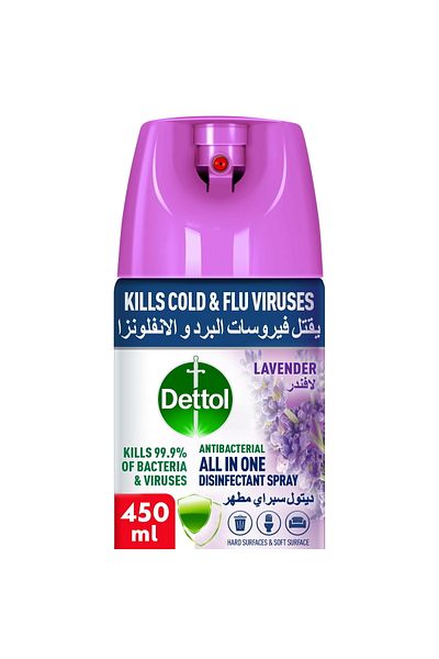 Dettol Lavender Antibacterial All in One Disinfectant Spray