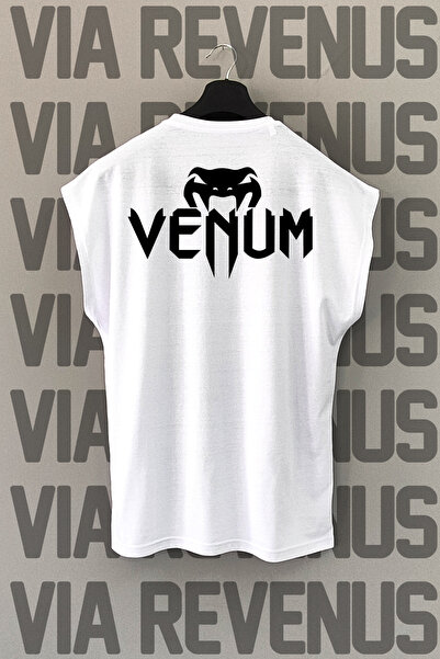 Vordevia Αθλητικό μπλουζάκι UFC με μηδενικό μανίκι με λαιμόκοψη μπροστά και πίσω