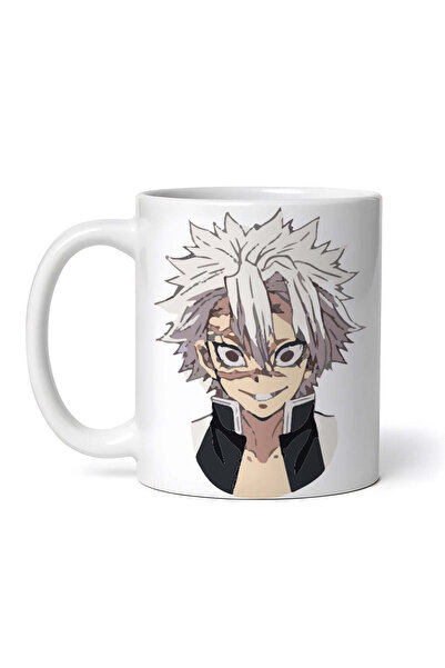 OEM Cană albă personalizată, Demon Slayer Sanemi Shinazugawa Anime, Inovatix®...