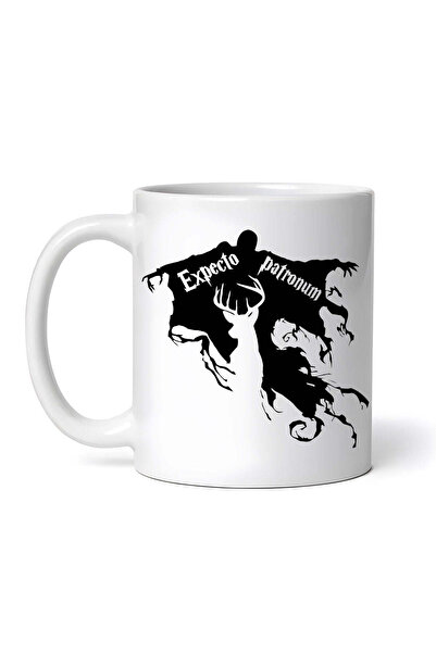 OEM Cană albă personalizată, Dementor Harry Potter, INOVATIX®. 330 ml