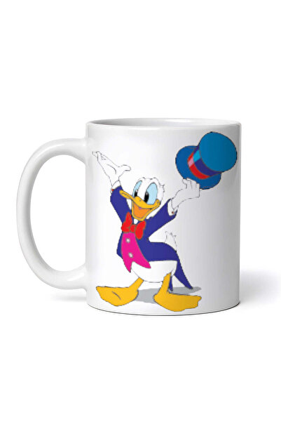 OEM Εξατομικευμένη Λευκή Κούπα, Donald Duck Σας Καλωσορίζει, Inovatix®. 330ml