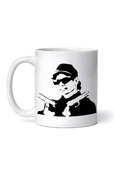 OEM Cană albă personalizată, Eazy E, INOVATIX®. 330ml
