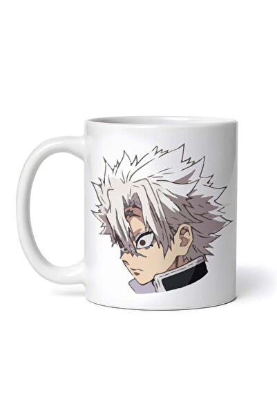 OEM Cană albă personalizată, semințe anime Demon Slayer, INOVATIX®. 330ml