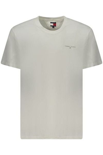 Tommy Hilfiger Men's T-shirt, TOMMY HILFIGER, 100% Cotton, White, XL, DM0DM21188