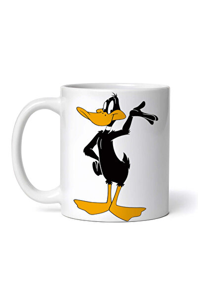 OEM Cană albă personalizată, Daffy Disney îți arată priveliștea, INOVATIX®. 3...
