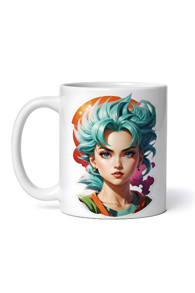 OEM Cană albă personalizată, Fată cu păr creț, INOVATIX®. 330ml
