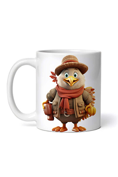INOVATIX Personalized White Mug, Blaze Turkey, Inovatix®. 330ml