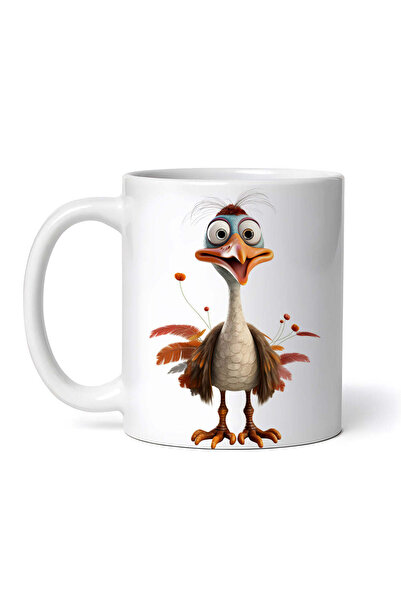 OEM Cană albă personalizată, Puff the Curcan, INOVATIX®. 330ml