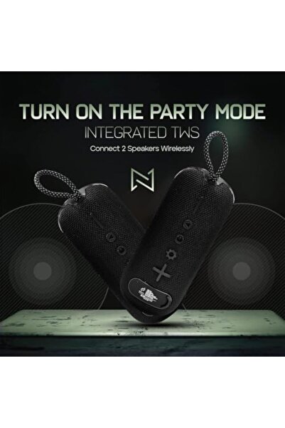 Generic Zs26 Capsule Bluetooth Speaker - 12w, Tws, Rgb Lights, Usb, Aux, Tf, 2400mah Battery