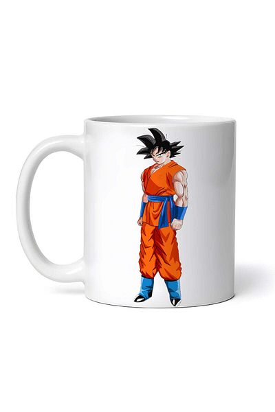 OEM Personalized White Mug, Dragon Ball Goku Ultra Instinct 13, Inovatix®. 330 ml