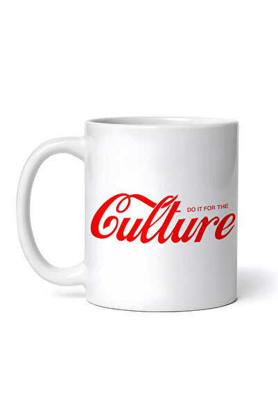 OEM Cană albă personalizată, Fă-o pentru cultură, INOVATIX®. 330 ml