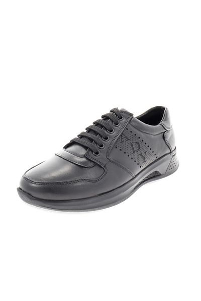 TOGO Pantofi sport, Urban Sneakers DYANY 235 H Negru Piele Naturala