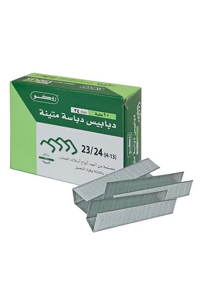 Roco Half Strip Heavy Duty Staple Pin Silver