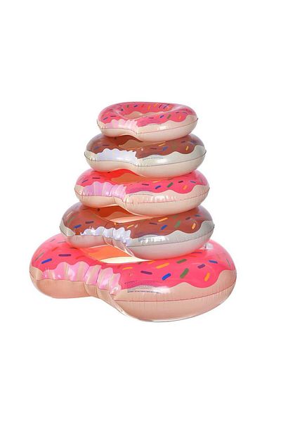 BaoBao BaoBao swimming ring, 100 cm, donut model, durable PVC material