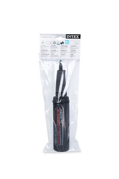 Intex Double Quick Mini Hand Pump Black 11.5inch