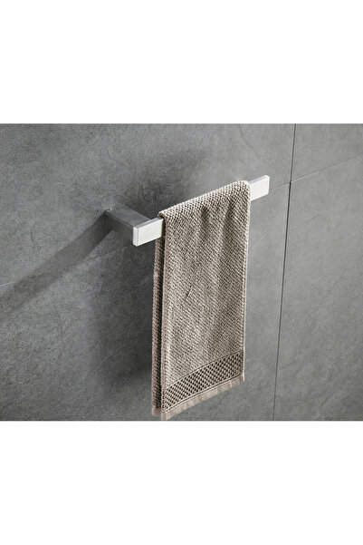 Blackswan Design Set accesorii baie, Blackswan, Tip M4, 4 piese, model nichel mat, dimensiune 60 cm