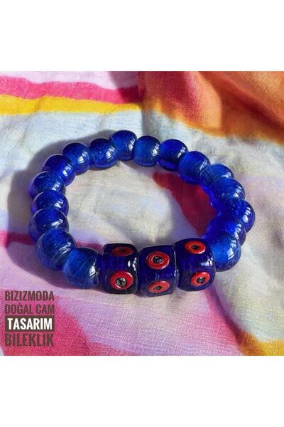 bizizmoda اليدوية تصميم عين الشر بودروم الزجاج الخرز سوار