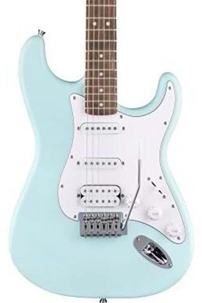 SQUIER Debut Stratocaster HSS Laurel Klavye Daphne Blue Elektro Gitar