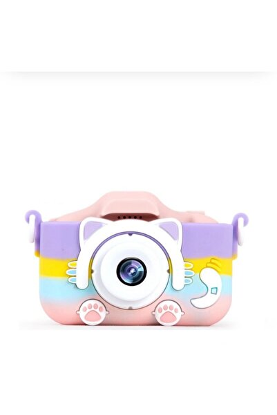 BaoBao BaoBao Cat Kids Camera 2MP 2Inch Screen Games 1000mAh Battery Pink
