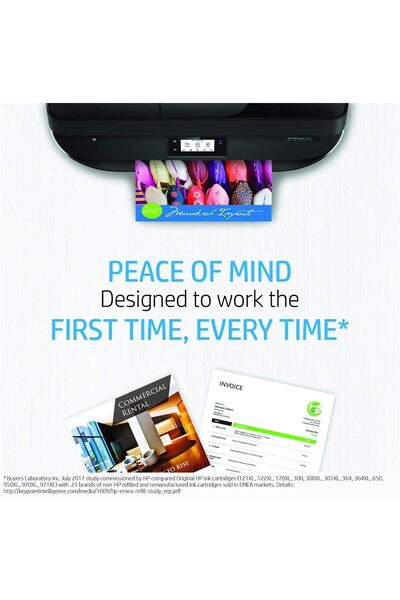 HP 652 Ink Advantage Cartridge, Tri-Color (F6V24AE)