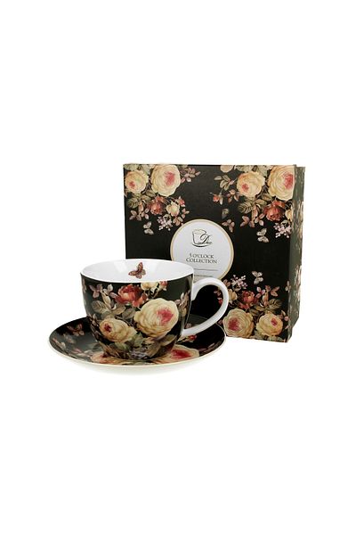 GiftExpress Warda porcelain cup and saucer 450ml