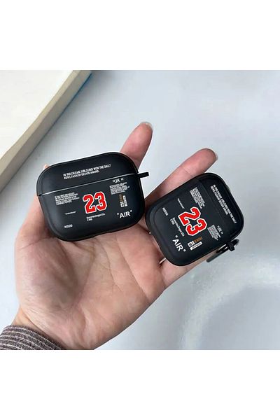 Choice For airpods pro Red Hot Off Stylish Black Airpods Case Clear Case For Airpods 4 2 3 Pro 2 Generation