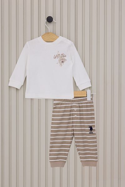 U.S. Polo Assn. Set 2 bucati pentru bebelusi