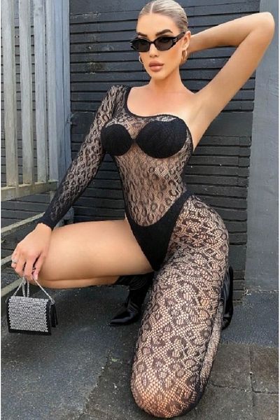 Bleu Petite Ciorapi de corp de culoare neagră